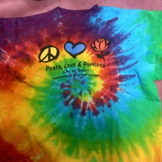 Adult Peace Love & Roses T-Shirt