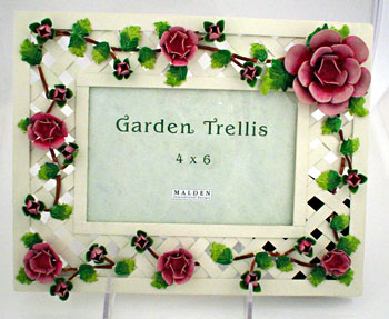 Rose Trellis Photo Frame