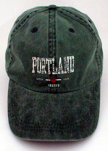 Scratch Letter Baseball Cap