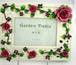 Rose Trellis Photo Frame